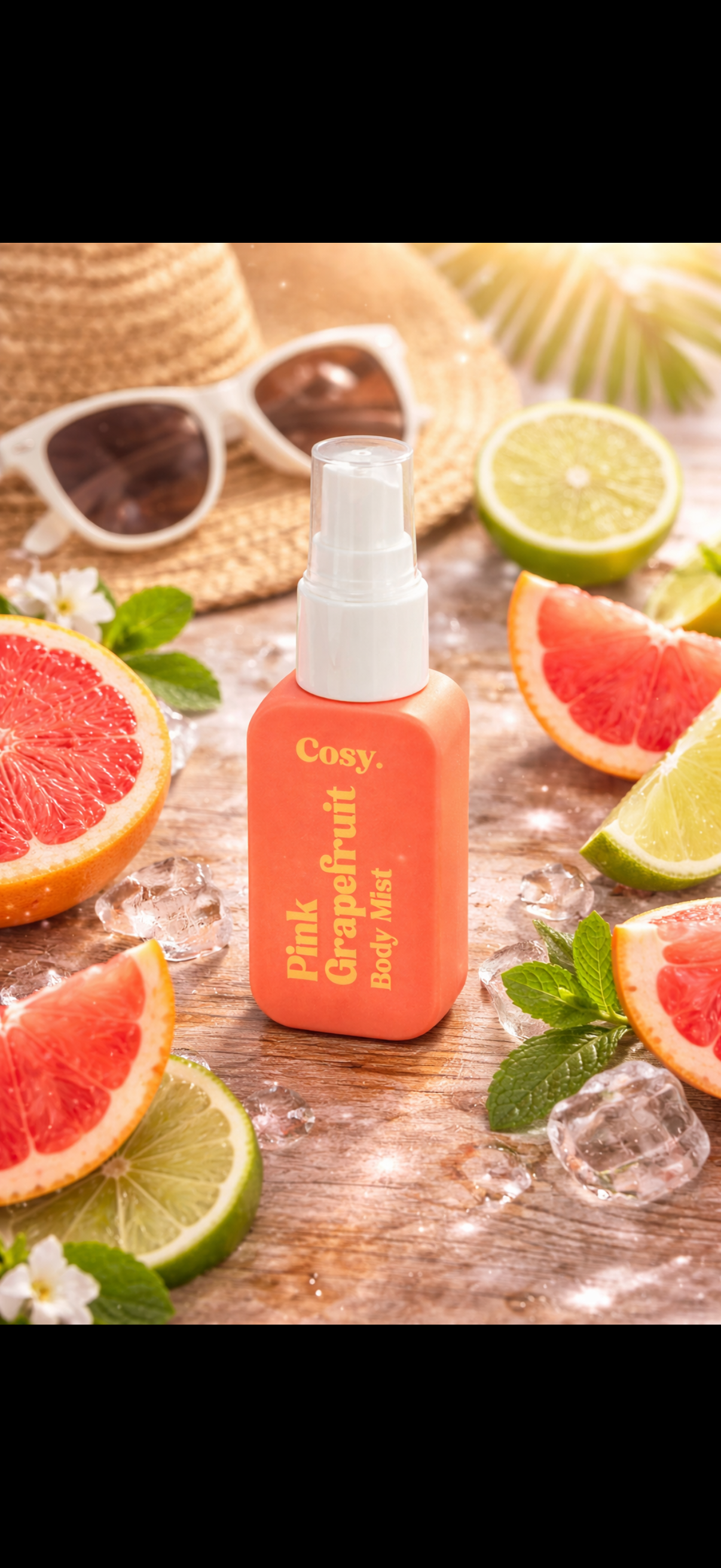 Brume Parfumée Pink Grapefruit – Cosy 100 ml – Parfum Fruité & Frais