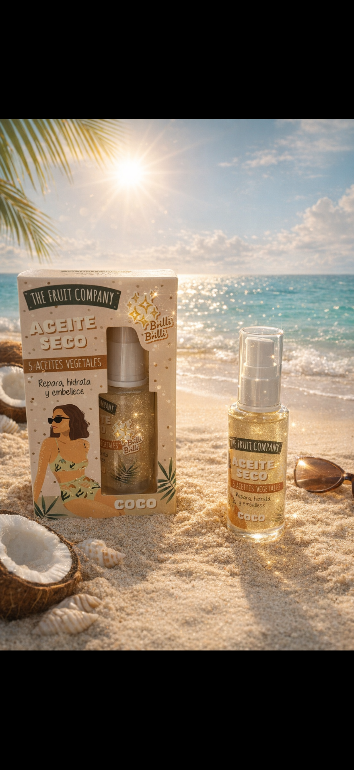 Huile Sèche Coco – Glow & Hydratation